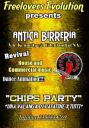 chips party in birreria