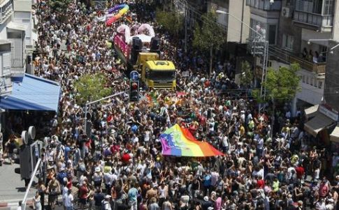 il gay pride di tel aviv