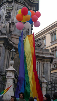 piazza de gesù “rainbow”