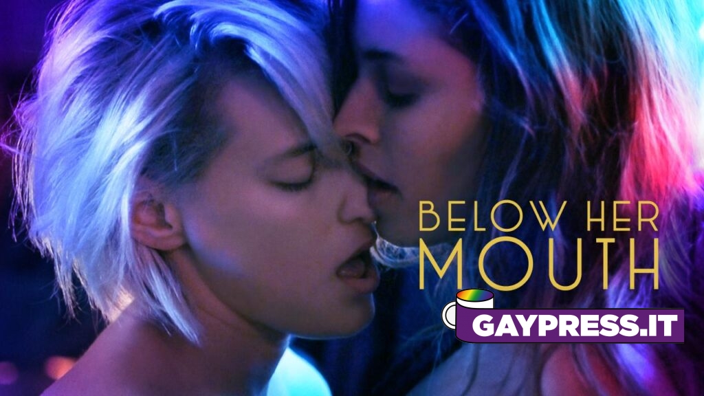 gaypress below her mouth