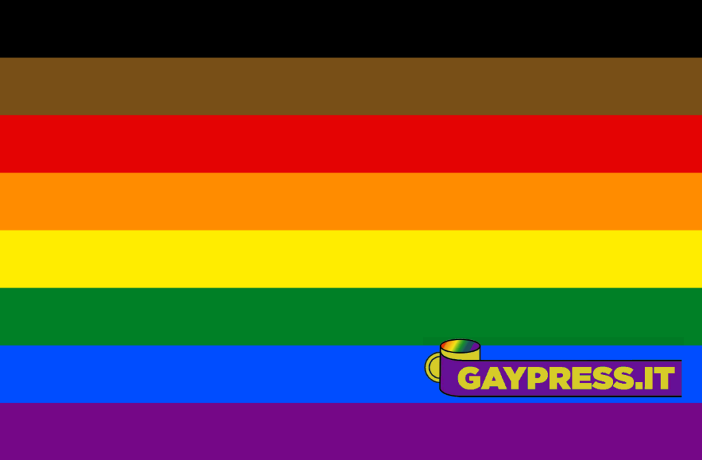 bandiera arcobaleno philadelphia
